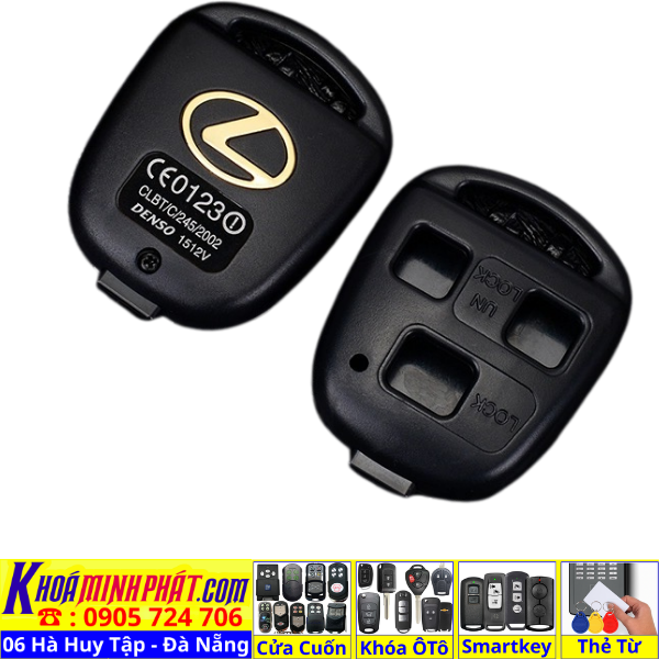 Thay Vỏ chìa khóa xe Lexus RX350, LX470 Làm Chìa Khoá xe Ô Tô Đà Nẵng Sửa remote thay pin thay vỏ điều khiển xe hơi - Minh Phát Smartkey Thay Vỏ chìa khóa xe Lexus RX350, LX470 Làm Chìa Khoá xe Ô Tô Đà Nẵng Sửa remote thay pin thay vỏ điều khiển xe hơi - Minh Phát Smartkey