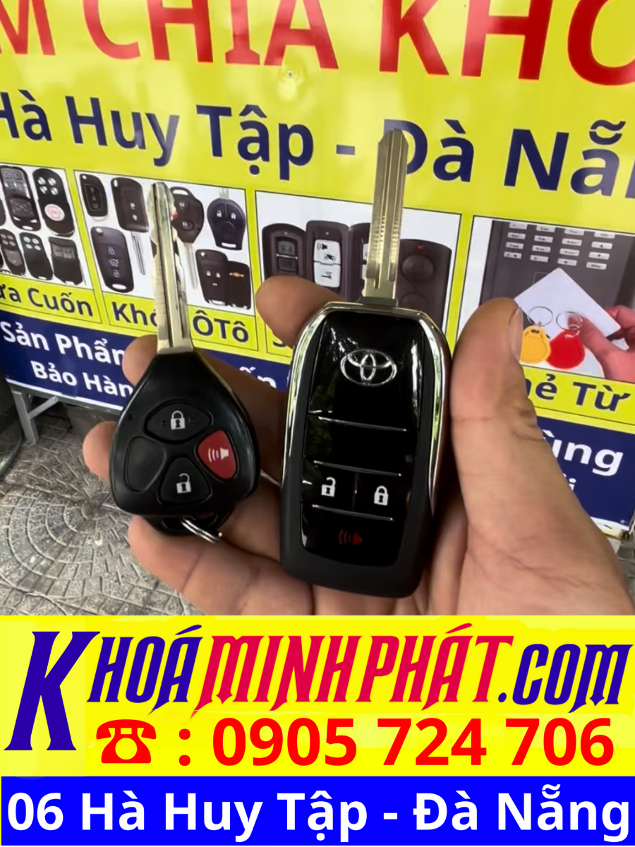 Làm chìa khoá xe ô tô Đà Nẵng Toyota Vios Làm Chìa Khoá Smartkey Minh Phát Sửa Khoá 6 Hà Huy Tập, Thanh Khê, Đà Nẵng 5500000 Làm chìa khoá xe ô tô Đà Nẵng Toyota Vios Làm Chìa Khoá Smartkey Minh Phát Sửa Khoá 6 Hà Huy Tập, Thanh Khê, Đà Nẵng 5500000
