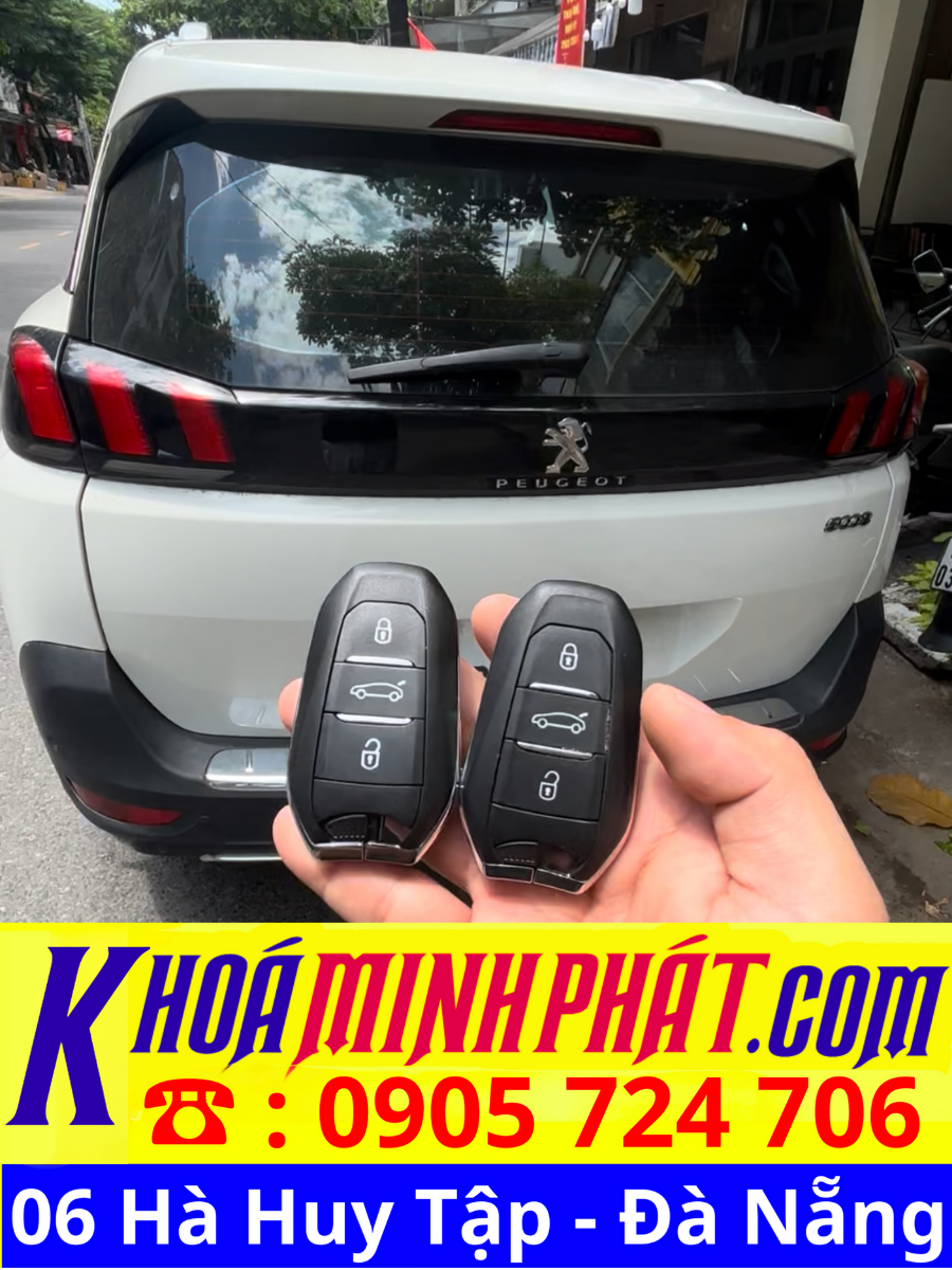 Làm chìa khóa Smartkey xe ô tô tại Đà Nẵng Peugeot 3008 308 408 508 Làm Chìa Khoá Smartkey Minh Phát Sửa Khoá 6 Hà Huy Tập, Thanh Khê, Đà Nẵng 5500000 Làm chìa khóa Smartkey xe ô tô tại Đà Nẵng Peugeot 3008 308 408 508 Làm Chìa Khoá Smartkey Minh Phát Sửa Khoá 6 Hà Huy Tập, Thanh Khê, Đà Nẵng 5500000