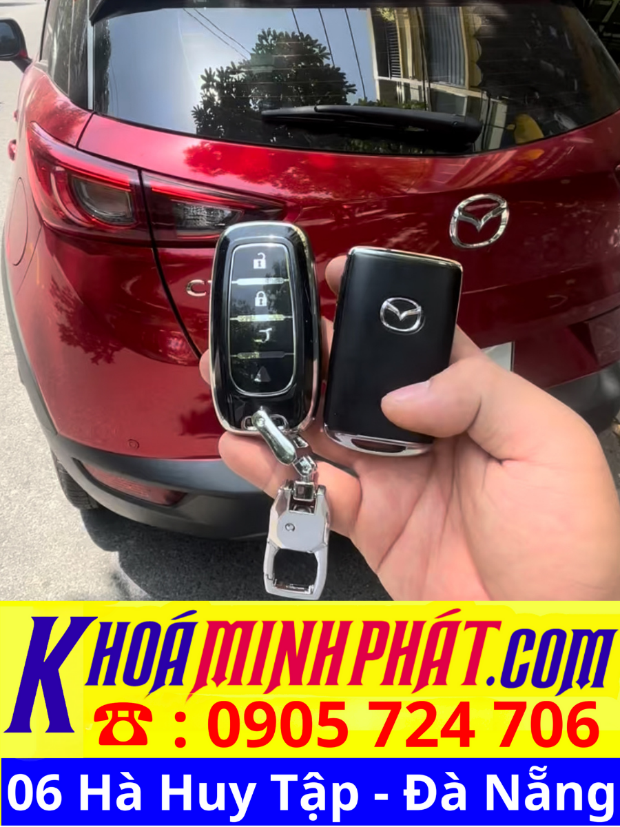 Sửa chìa khóa remote xe ô tô tại Đà Nẵng Mazda CX5 CX8 CX30 Làm Chìa Khoá Smartkey Minh Phát Sửa Khoá 6 Hà Huy Tập, Thanh Khê, Đà Nẵng 5500000 Sửa chìa khóa remote xe ô tô tại Đà Nẵng Mazda CX5 CX8 CX30 Làm Chìa Khoá Smartkey Minh Phát Sửa Khoá 6 Hà Huy Tập, Thanh Khê, Đà Nẵng 5500000