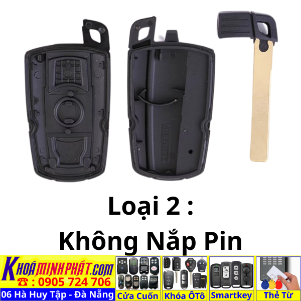 Vỏ Chìa Khóa xe ô tô BMW 3B E90 E91 E60 E87 E92 E89 1 5 3 6 Series V960 Làm Chìa Khoá xe Ô Tô Đà Nẵng Sửa remote thay pin thay vỏ điều khiển xe hơi - Minh Phát Smartkey