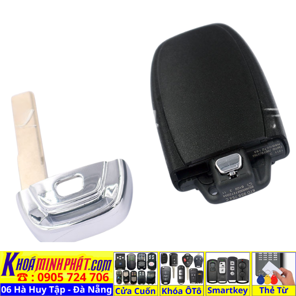 Vỏ Chìa khoá xe ô tô Audi A1 A2 A3 A4 A5 A6 A7 A8 Q3 Q7 V950 Làm Chìa Khoá xe Ô Tô Đà Nẵng Sửa remote thay pin thay vỏ điều khiển xe hơi - Minh Phát Smartkey