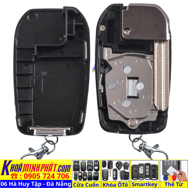 Vỏ chìa khoá độ gập Toyota Vios Innova Fortuner Hilux Corolla Altis Camry Yaris đời 2003-2015 V702 Làm Chìa Khoá xe Ô Tô Đà Nẵng Sửa remote thay pin thay vỏ điều khiển xe hơi - Minh Phát Smartkey Vỏ chìa khoá độ gập Toyota Vios Innova Fortuner Hilux Corolla Altis Camry Yaris đời 2003-2015 V702 Làm Chìa Khoá xe Ô Tô Đà Nẵng Sửa remote thay pin thay vỏ điều khiển xe hơi - Minh Phát Smartkey