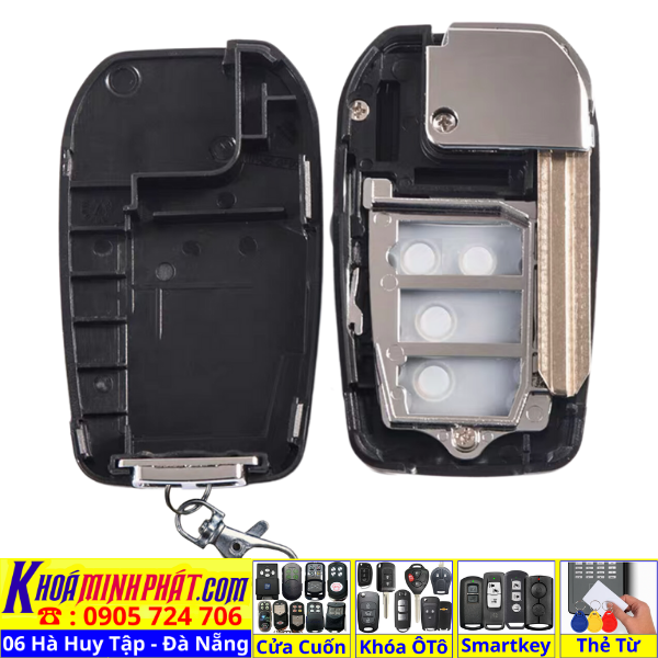 Vỏ Độ Gập Chìa Khoá Xe Toyota Vios 2 và 3 nút 2015-2025 - Làm Chìa Khoá xe Ô Tô Đà Nẵng Sửa remote thay pin thay vỏ điều khiển xe hơi - Minh Phát Smartkey Vỏ Độ Gập Chìa Khoá Xe Toyota Vios 2 và 3 nút 2015-2025 - Làm Chìa Khoá xe Ô Tô Đà Nẵng Sửa remote thay pin thay vỏ điều khiển xe hơi - Minh Phát Smartkey