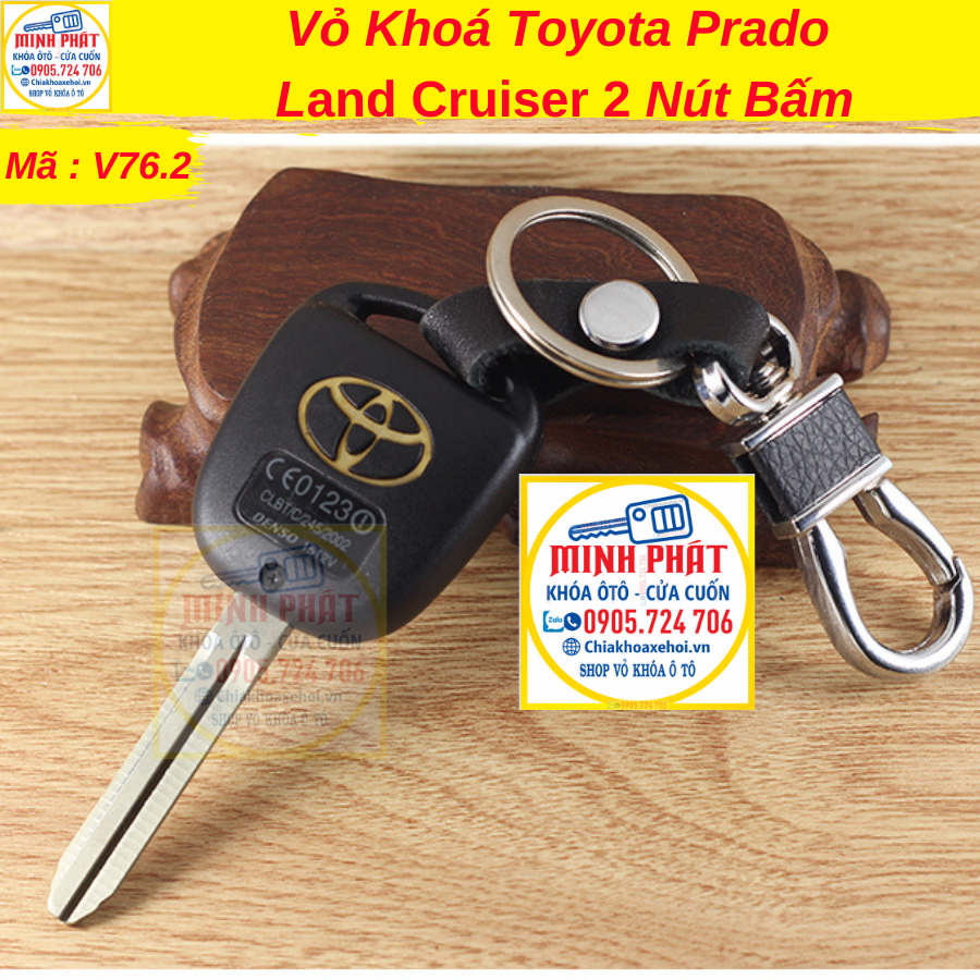 Tại sao nên sử dụng vỏ chìa khóa xe Toyota Land Cruiser chính hãng?
