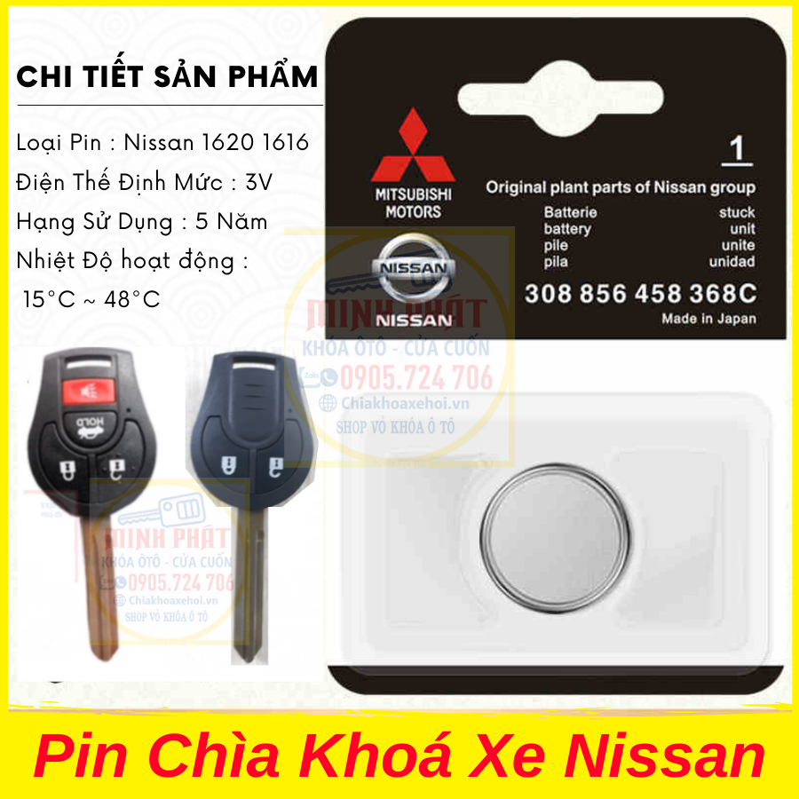 Thay pin điều khiển xe ô tô tại Đà Nẵng Nissan terra