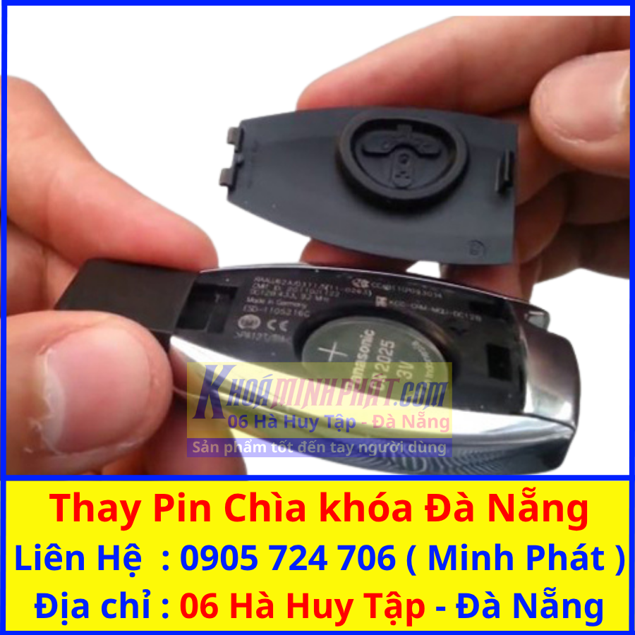 Thay pin chìa khóa xe ô tô tại Đà Nẵng - Minh Phát Smartkey Thay pin chìa khóa xe ô tô tại Đà Nẵng - Minh Phát Smartkey