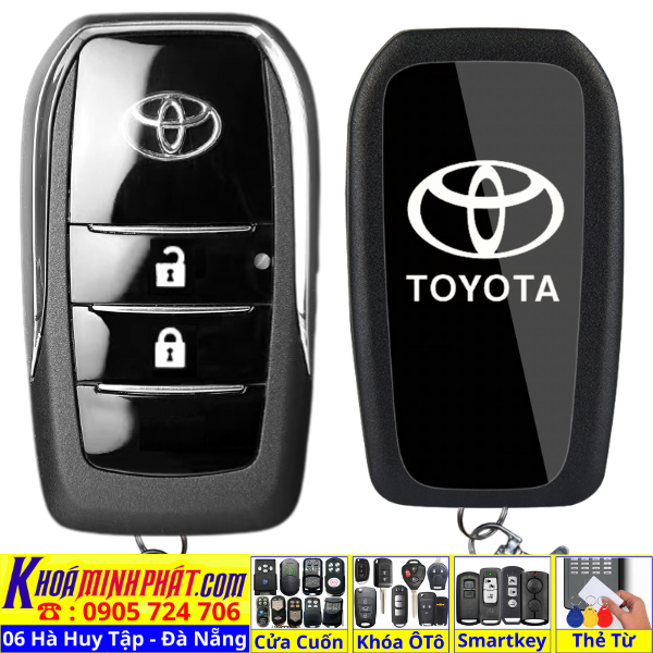 Vỏ Độ gập Chìa khoá xe Toyota Land Cruiser Prado V705 Làm Chìa Khoá xe Ô Tô Đà Nẵng Sửa remote thay pin thay vỏ điều khiển xe hơi - Minh Phát Smartkey Vỏ Độ gập Chìa khoá xe Toyota Land Cruiser Prado V705 Làm Chìa Khoá xe Ô Tô Đà Nẵng Sửa remote thay pin thay vỏ điều khiển xe hơi - Minh Phát Smartkey