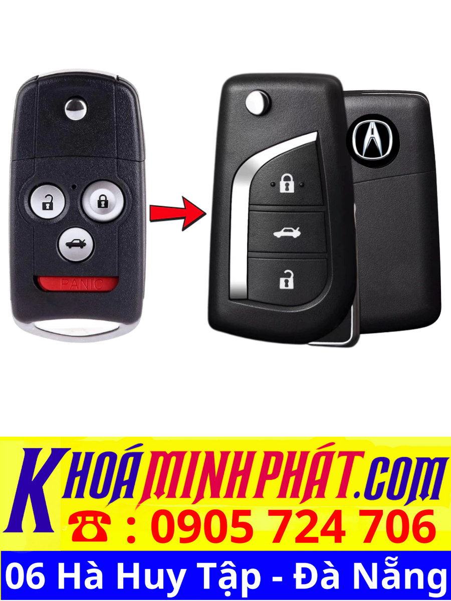 Làm chìa khóa xe ô tô Đà nẵng Acura MDX - Minh Phát Smartkey 6 Hà Huy Tập mẫu v13 Làm chìa khóa xe ô tô Đà nẵng Acura MDX - Minh Phát Smartkey 6 Hà Huy Tập mẫu v13