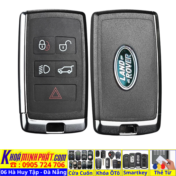 Vỏ Chìa Khoá Xe Ranger Rover Nâng Cấp V92 Làm Chìa Khoá xe Ô Tô Đà Nẵng Sửa remote thay pin thay vỏ điều khiển xe hơi - Minh Phát Smartkey