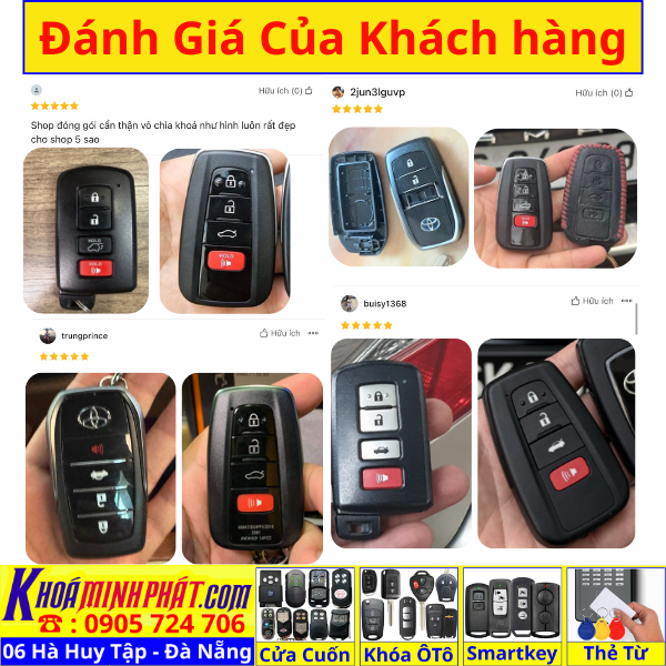 Vỏ chìa khoá smartkey Camry 2019 2025 Vios, Wigo, Yaris Cross, Corolla Altis, Corolla Cross, Camry, Innova, Avanza Premio, Veloz Cross, Fortuner, Hilux, Land Cruiser Prado, Land Cruiser 300, Alphard, Raize, RAV4, Venza, Highlander Mẫu V77 Làm Chìa Khoá xe Ô Tô Đà Nẵng Sửa remote thay pin thay vỏ điều khiển xe hơi - Minh Phát Smartkey